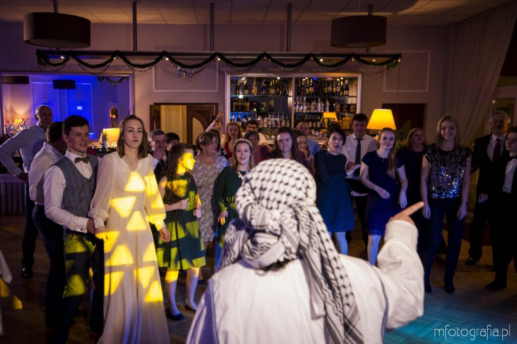 Wedding reception, January 2020